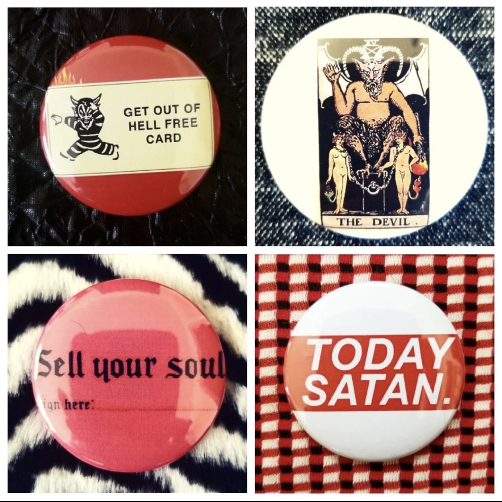 Devil hell set of 4 New Large 2.25" inch (57…